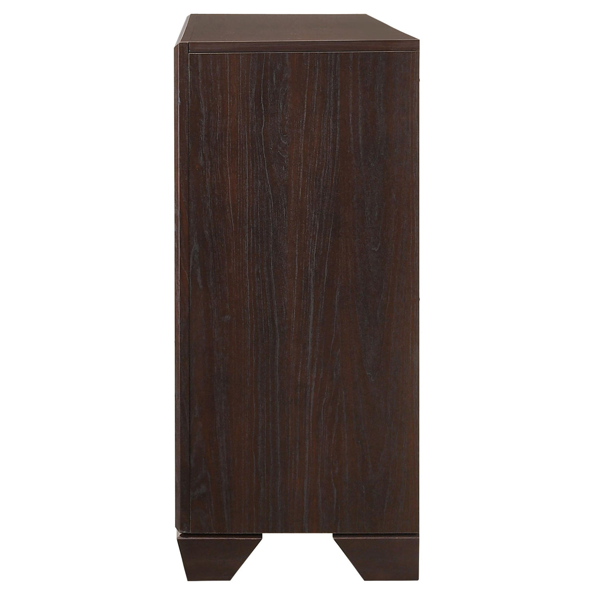 Kauffman Dark Cocoa 6-Drawer Dresser from Coaster - Luna Furniture