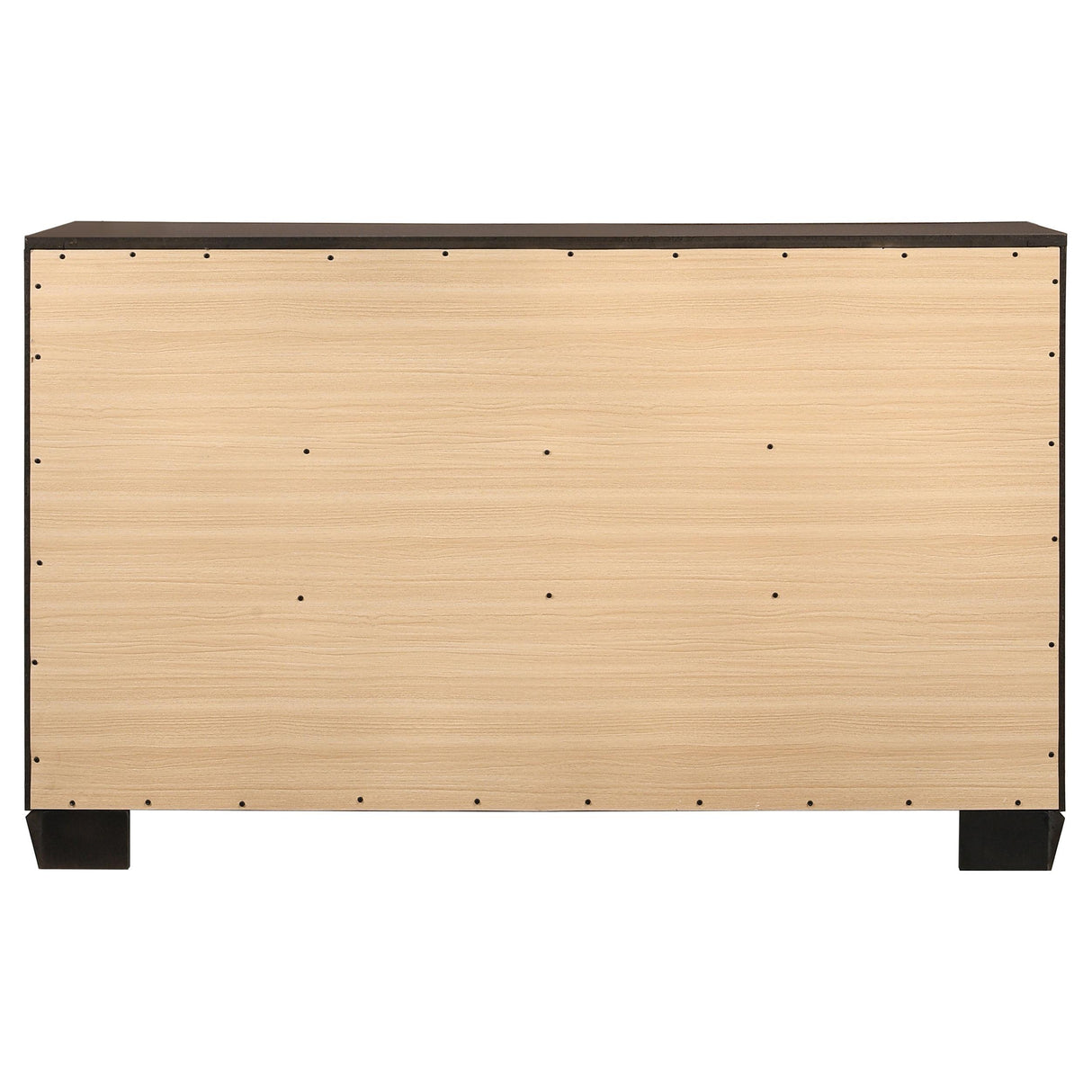 Kauffman Dark Cocoa 6-Drawer Dresser from Coaster - Luna Furniture
