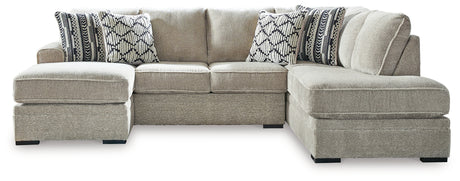 Calnita Sisal 2-Piece Sectional with Chaise from Ashley - Luna Furniture