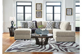Calnita Sisal 2-Piece Sectional with Chaise from Ashley Furniture - Luna Furniture