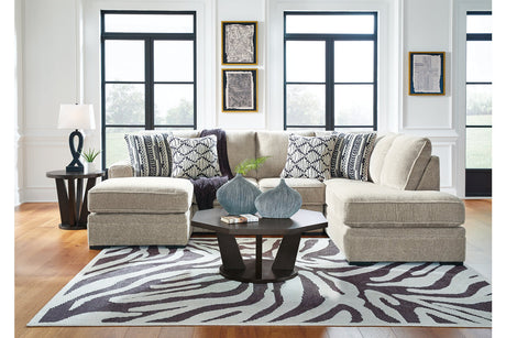 Calnita Sisal 2-Piece Sectional with Chaise from Ashley - Luna Furniture
