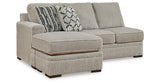 Calnita Sisal Left-Arm Facing Sofa Chaise from Ashley Furniture - Luna Furniture