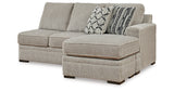 Calnita Sisal Right-Arm Facing Sofa Chaise from Ashley - Luna Furniture
