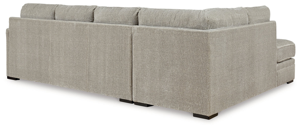 Calnita Sisal 2-Piece LAF Chaise Sectional from Ashley Furniture - Luna Furniture