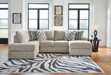 Calnita Sisal 2-Piece Sectional with Chaise from Ashley Furniture - Luna Furniture