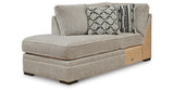 Calnita Sisal Left-Arm Facing Corner Chaise from Ashley Furniture - Luna Furniture