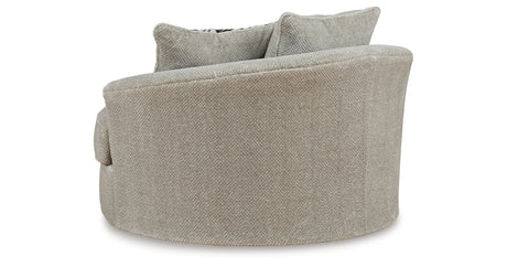 Calnita Chair and Ottoman in Sisal from Ashley - Luna Furniture