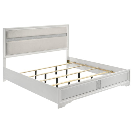Miranda White 4-Piece Eastern King Bedroom Set from Coaster - Luna Furniture