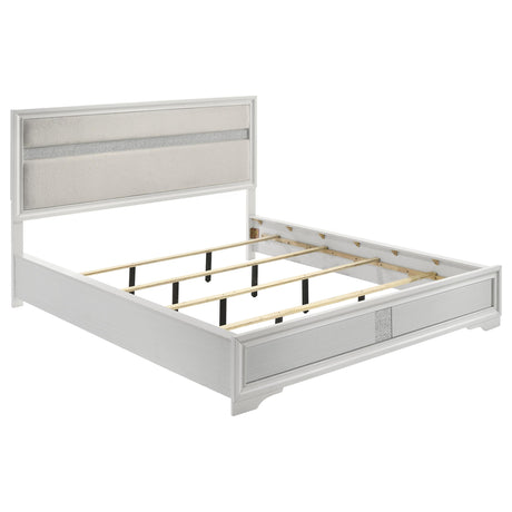 Miranda White 4-Piece California King Bedroom Set from Coaster - Luna Furniture