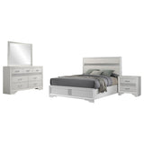 Miranda White 4-Piece Queen Bedroom Set from Coaster - Luna Furniture