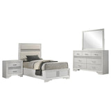 Miranda White 4-Piece Twin Bedroom Set from Coaster - Luna Furniture