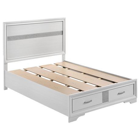 Miranda White 5-Piece Full Storage Bedroom Set from Coaster - Luna Furniture