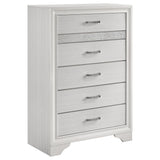 Miranda White 5-Piece Full Storage Bedroom Set from Coaster - Luna Furniture