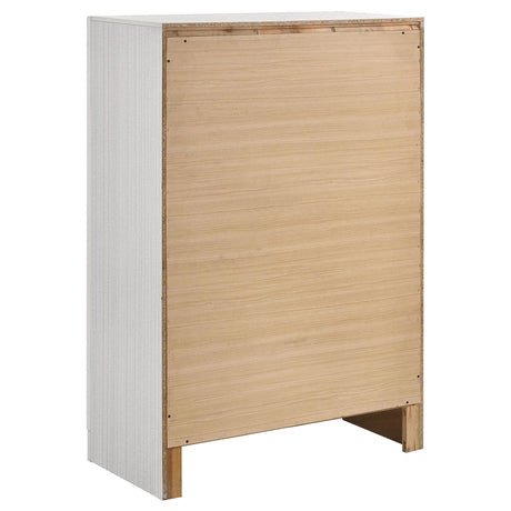 Miranda White 5-Piece Full Storage Bedroom Set from Coaster - Luna Furniture