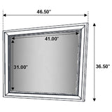 Miranda White 5-Piece Full Storage Bedroom Set from Coaster - Luna Furniture