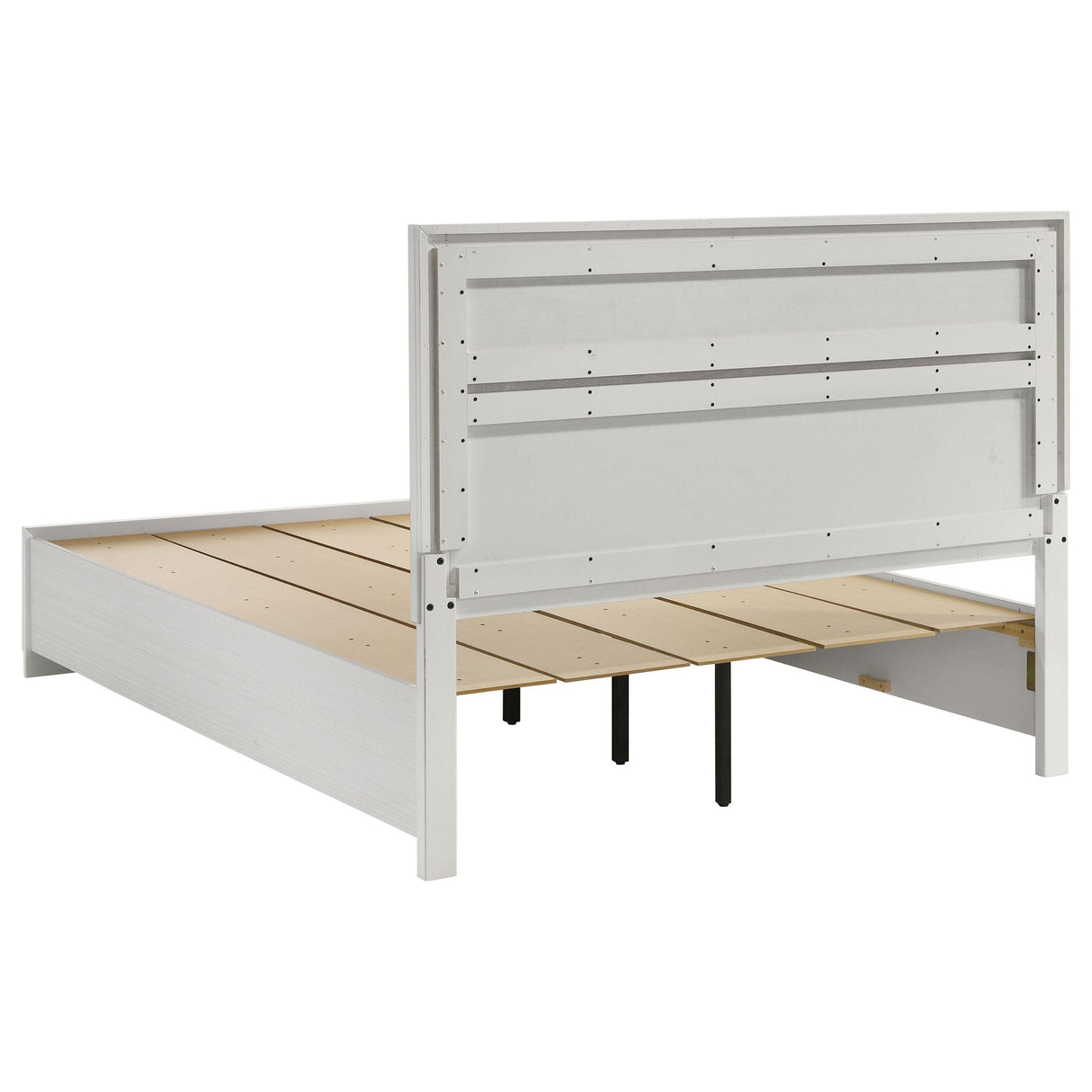 Miranda White Queen 2-Drawer Storage Bed from Coaster - Luna Furniture