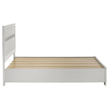 Miranda White Queen 2-Drawer Storage Bed from Coaster - Luna Furniture