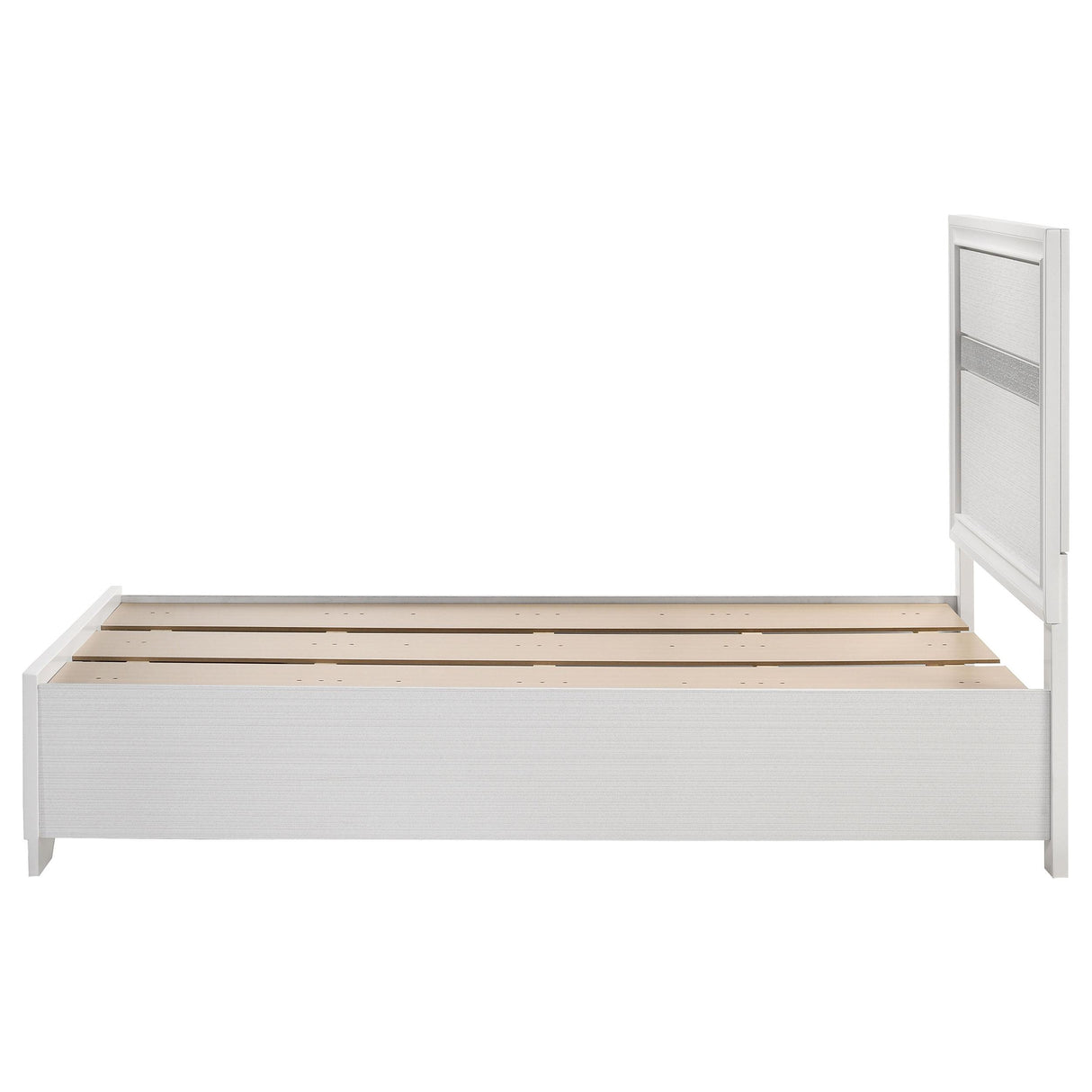 Miranda White Twin Storage Bed from Coaster - Luna Furniture