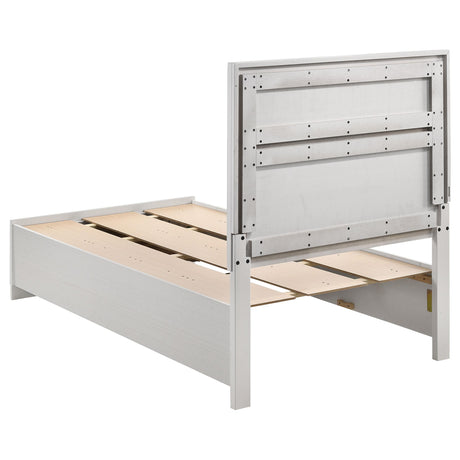 Miranda White Twin Storage Bed from Coaster - Luna Furniture