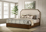 Garland Cream and Brown Cherry 58-inch Eastern King Panel Bed from Coaster - Luna Furniture