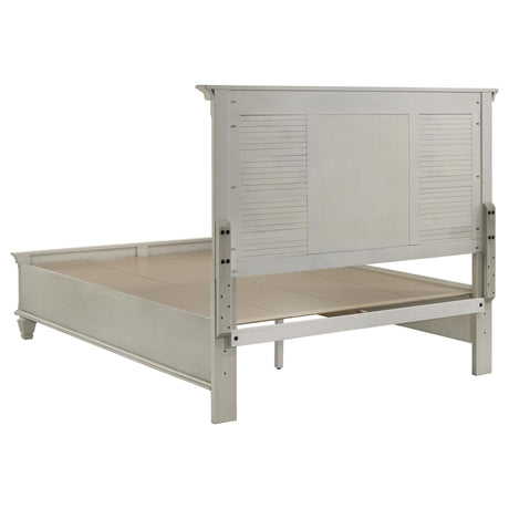 Franco Antique White 4-Piece Queen Storage Bedroom Set from Coaster - Luna Furniture
