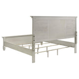 Franco Burnished Oak 5-Piece Eastern King Storage Platform Bedroom Set from Coaster - Luna Furniture