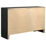 Miranda Black and White 5-piece Eastern King Bedroom Set from Coaster - Luna Furniture