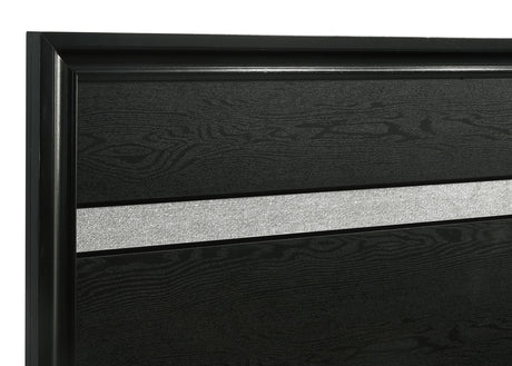 Miranda Black 4-Piece Full Storage Bedroom Set from Coaster - Luna Furniture