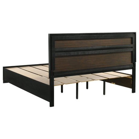 Miranda Black 4-Piece California King Platform Storage Bedroom Set from Coaster - Luna Furniture