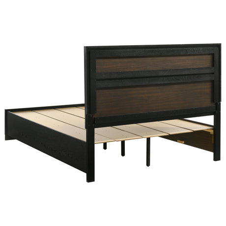 Miranda Black 5-Piece Queen Platform Storage Bedroom Set from Coaster - Luna Furniture