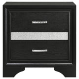 Miranda Black 4-Piece Twin Storage Bedroom Set from Coaster - Luna Furniture