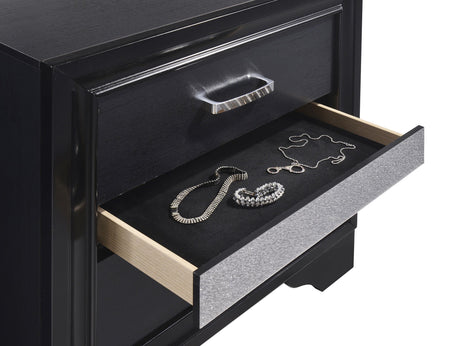 Miranda Black 4-Piece Twin Storage Bedroom Set from Coaster - Luna Furniture