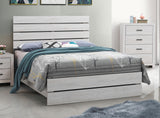 Brantford Coastal White Queen Panel Bed from Coaster - Luna Furniture