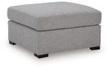 UrbanCrest Pewter Oversized Accent Ottoman from Ashley - Luna Furniture