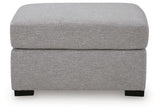 UrbanCrest Pewter Oversized Accent Ottoman from Ashley - Luna Furniture