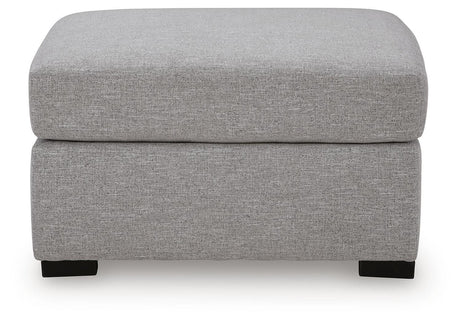 UrbanCrest Pewter Oversized Accent Ottoman from Ashley - Luna Furniture