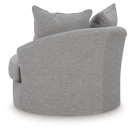 UrbanCrest Pewter Swivel Accent Chair from Ashley - Luna Furniture