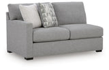 UrbanCrest Pewter Left-Arm Facing Sofa from Ashley - Luna Furniture