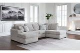 Gabyleigh Nickel 2-Piece Sectional with Chaise from Ashley - Luna Furniture