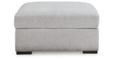 Gabyleigh Nickel Ottoman With Storage from Ashley Furniture - Luna Furniture
