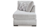 Gabyleigh Nickel Right-Arm Facing Corner Chaise from Ashley Furniture - Luna Furniture