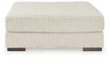 Lindyn Ivory Oversized Accent Ottoman from Ashley Furniture - Luna Furniture