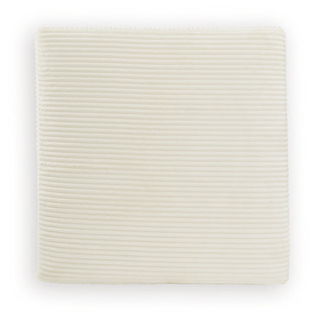 Lindyn Ivory Oversized Accent Ottoman from Ashley - Luna Furniture