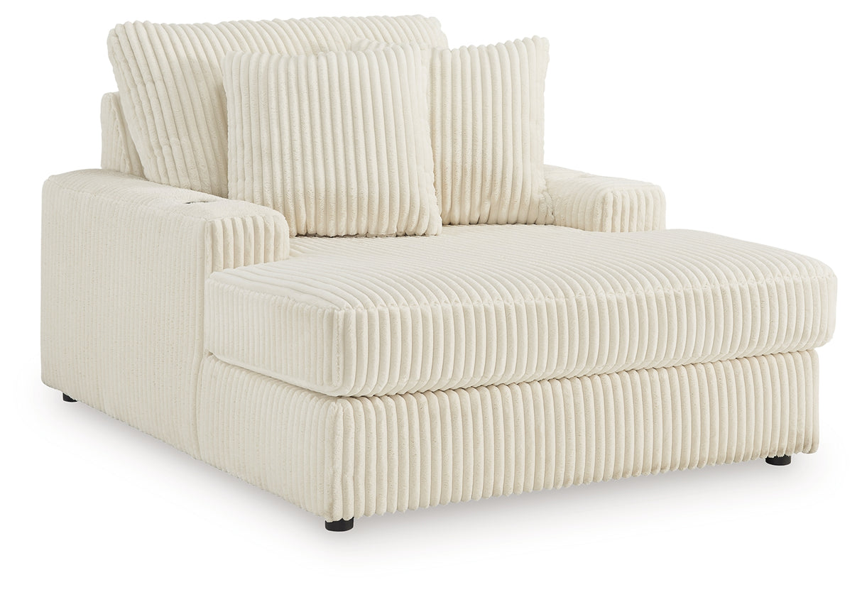 Lindyn 2-Piece Sectional, Chaise and Oversized Ottoman from Ashley Furniture - Luna Furniture