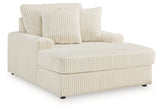 Lindyn 2-Piece Sectional, Chaise and Oversized Ottoman from Ashley Furniture - Luna Furniture