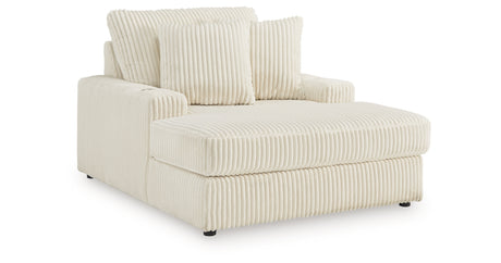 Lindyn Ivory Chaise from Ashley - Luna Furniture