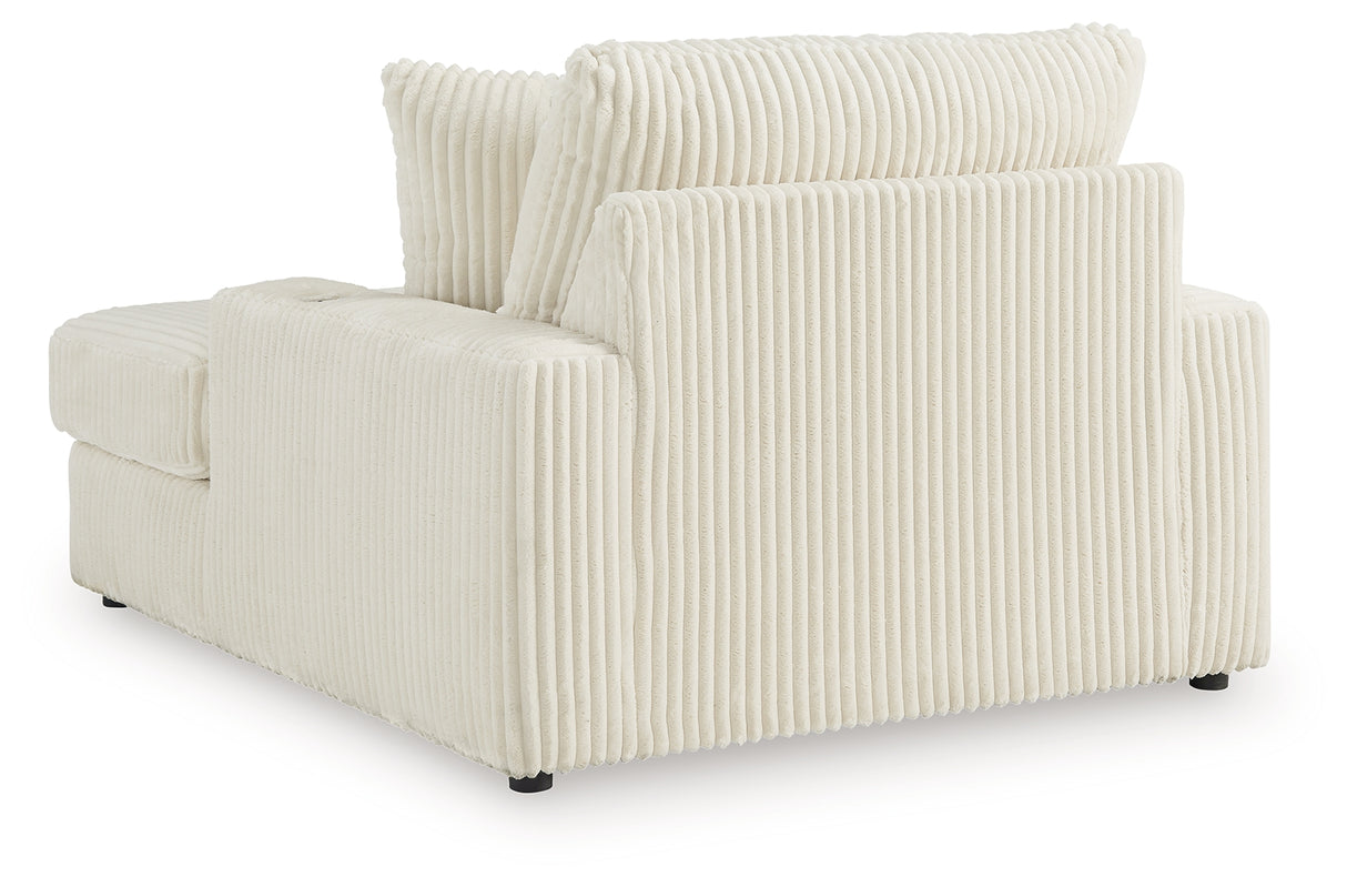 Lindyn 2-Piece Sectional, Chaise and Oversized Ottoman from Ashley Furniture - Luna Furniture