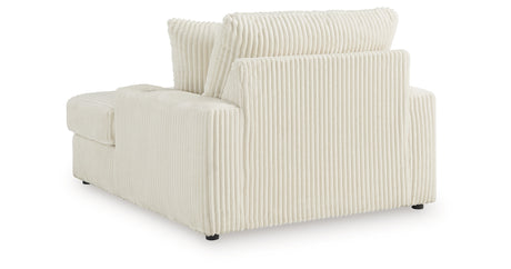 Lindyn Ivory Chaise from Ashley - Luna Furniture
