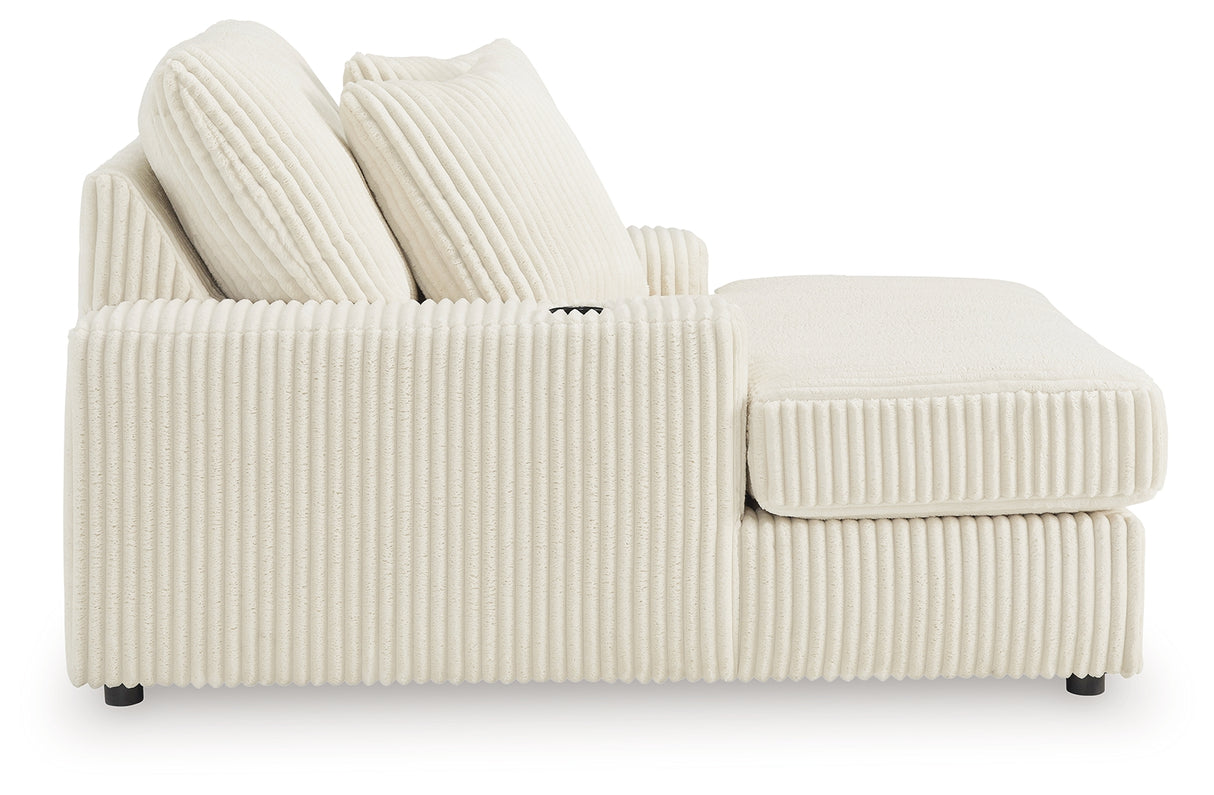 Lindyn 2-Piece Sectional, Chaise and Oversized Ottoman from Ashley Furniture - Luna Furniture