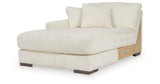 Lindyn Ivory Left-Arm Facing Corner Chaise from Ashley Furniture - Luna Furniture